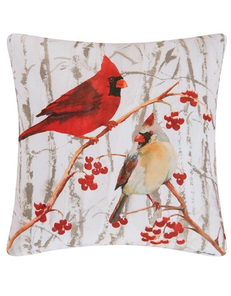 Cardinal Pair Pillow